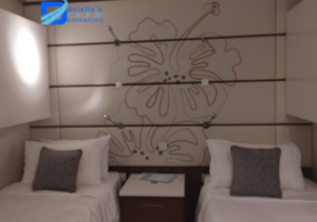 Inside stateroom on NCL Pride of America ocean cruise ship